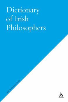 Paperback Dictionary of Irish Philosophers Book