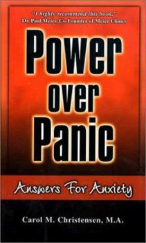 Hardcover Power Over Panic: Answers for Anxiety Book