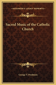 Hardcover Sacred Music of the Catholic Church Book