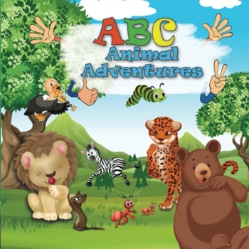 Paperback ABC Animal Adventures Book