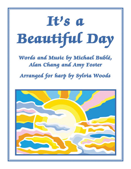 Paperback It's a Beautiful Day: Arranged for Harp by Sylvia Woods Book