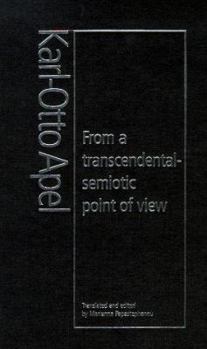 Paperback From A Transcendental-Semiotic Point of View Book