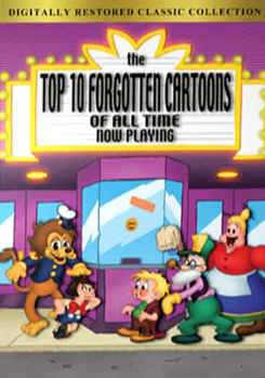 DVD The Top 10 Forgotten Cartoons of All Time Book