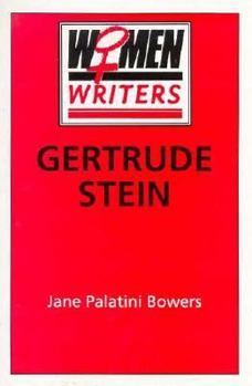 Hardcover Gertrude Stein (Women Writers Series) Book