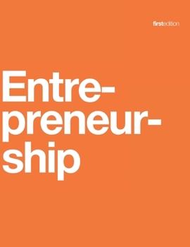 Paperback Entrepreneurship 1st Edition (paperback, b&w) Book