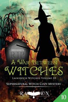 Paperback A War Between Witches: A Supernatural Witch Cozy Mystery Book