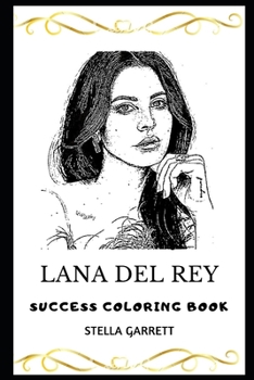 Paperback Lana Del Rey Success Coloring Book