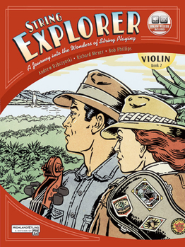 Paperback String Explorer, Bk 2: Violin, Book & Online Audio Book