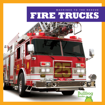 Library Binding Fire Trucks Book