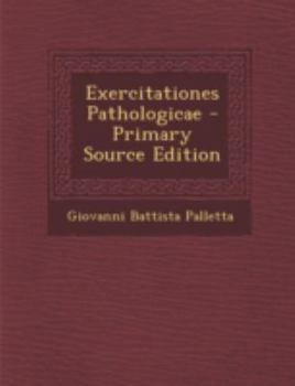 Paperback Exercitationes Pathologicae [Latin] Book