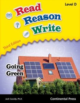 Paperback Reading Workbooks: Read Reason Write: Going Green, Level D (Grade 4) Book