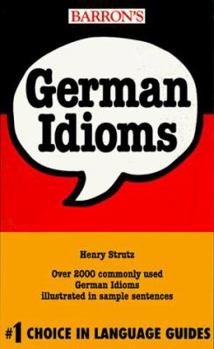 Paperback German Idioms Book