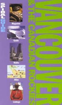 Paperback AA Spiral Guide Vancouver and the Canadian Rockies Book