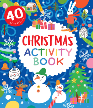 Paperback Christmas Activity Book: 40 Activities Book