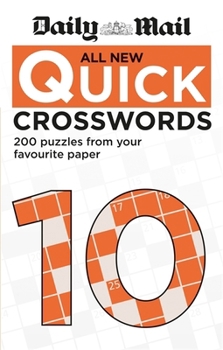 Paperback Daily Mail All New Quick Crosswords 10 Book