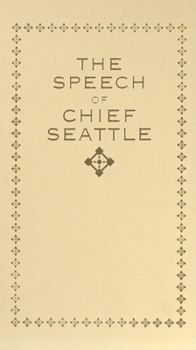 Hardcover Chief Seattle's Speech (1854) Book