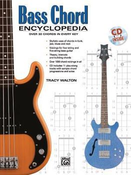 Paperback Bass Chord Encyclopedia: Book & Online Audio (National Guitar Workshop) Book