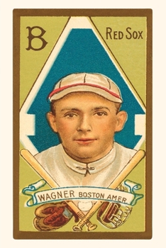 Paperback Vintage Journal Early Baseball Card, Charles Wagner Book