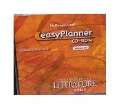 Hardcover McDougal Littell Literature: Easyplanner DVD-ROM Grade 9 Book