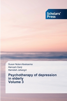 Paperback Psychotherapy of depression in elderly Volume 3 Book