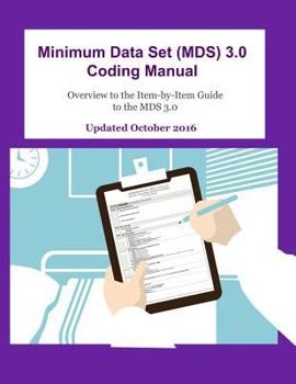 Paperback Minimum Data Set (MDS) 3.0 Coding Manual Book