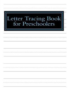 Paperback Letter Tracing Book for Preschoolers Book