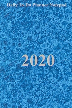 Paperback Daily To-Do Planner Notepad 2020: Home and Office Work Journal Book