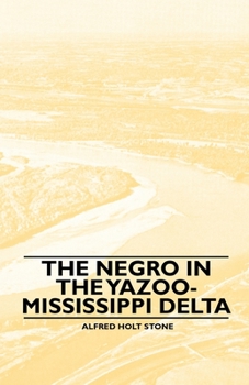 Paperback The Negro in the Yazoo-Mississippi Delta Book