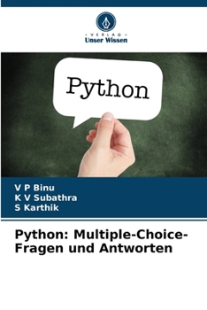 Paperback Python: Multiple-Choice-Fragen und Antworten [German] Book