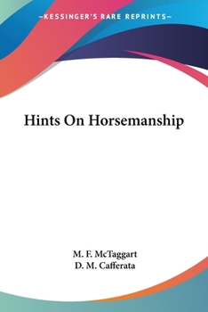 Paperback Hints On Horsemanship Book