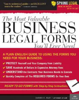 Paperback The Complete Book of Business Legal Forms [With CDROM] Book