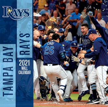 Calendar Tampa Bay Rays 2021 12x12 Team Wall Calendar Book