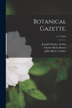 Paperback Botanical Gazette.; v.17 (1892) Book