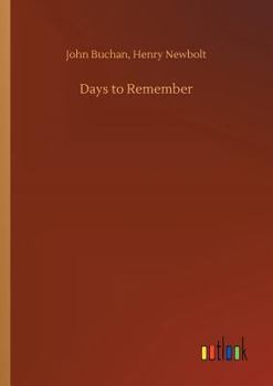 Paperback Days to Remember Book