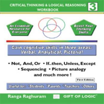 Perfect Paperback Critical thinking and Logical reasoning - Workbook 3 Book
