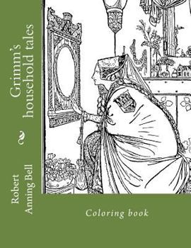 Paperback Grimm's household tales: Coloring book