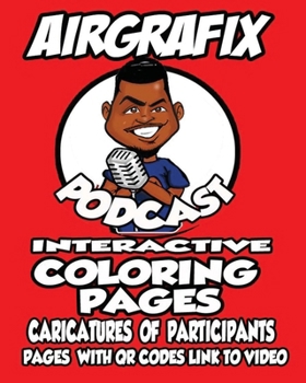 Paperback Airgrafix Interactive Coloring Pages Book