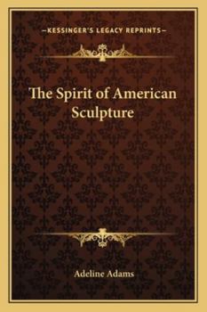 Paperback The Spirit of American Sculpture Book