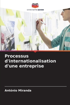 Paperback Processus d'internationalisation d'une entreprise [French] Book