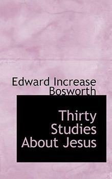 Paperback Thirty Studies about Jesus [Large Print] Book
