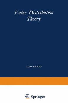 Paperback Value Distribution Theory Book