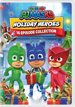 DVD PJ Masks: Holiday Heroes Collection Book