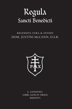 Paperback Regula Sancti Benedicti [Latin] Book