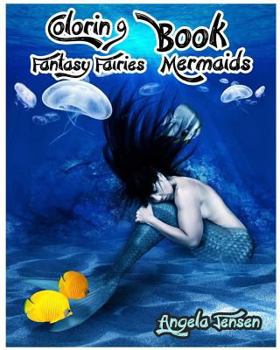 Paperback Coloring Books Fantasy Fairies Mermaids: Stress Relieving Gorgeous Mermaids Book