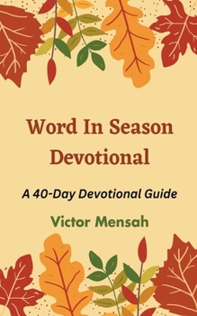 Paperback Word In Season Devotional Book