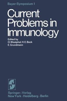 Paperback Current Problems in Immunology Book