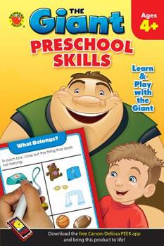 Paperback Giant: Preschool Skills Activity Book (The Giant) Book