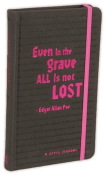 Paperback A Novel Journal: Edgar Allan Poe (Compact) Book