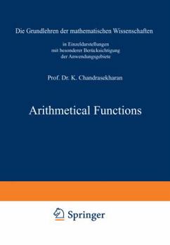 Paperback Arithmetical Functions Book