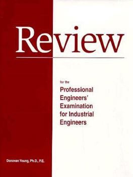 Paperback Review: For the Professional Engineers' Examination for Industrial Engineers, Revised Book